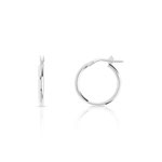 Créoles argent 925 15 mm - vue 1