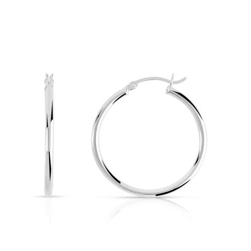 Créoles argent 925 30 mm