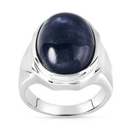 Bague argent 925 sodalite