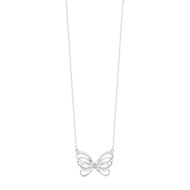 Collier argent 925 zirconia 42 à 45 cm