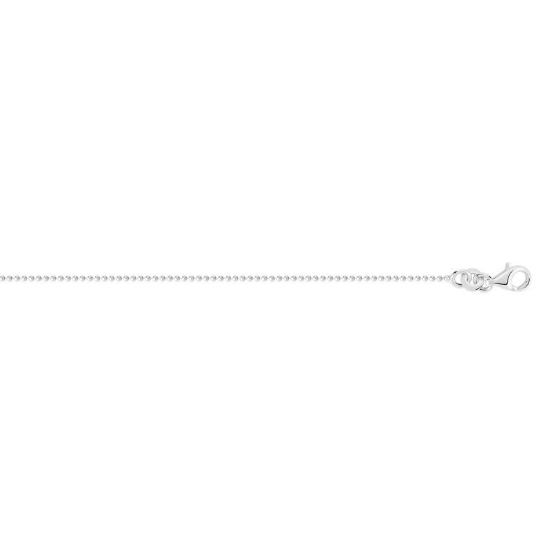 Chaîne argent 925 maille boule 45 cm - vue 1