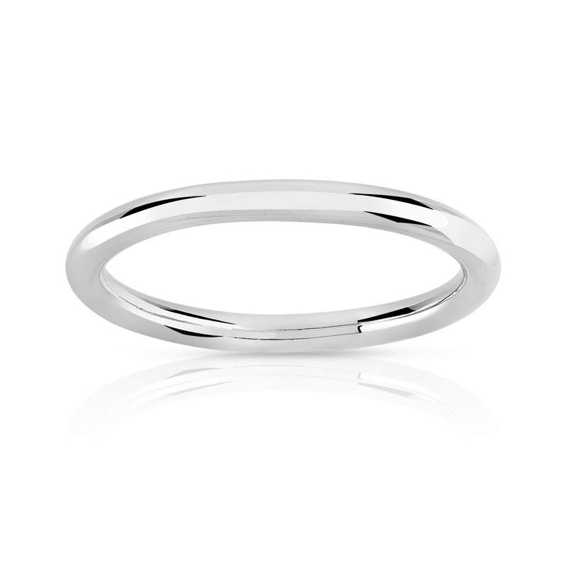 Bague anneau argent 925 - vue 1