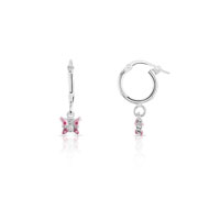 Créoles argent 925 laque