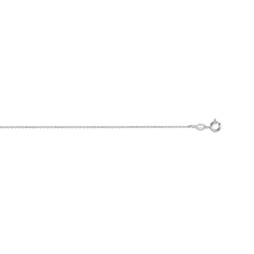 Chaine argent 925 maille forçat 45 cm