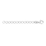 Chaînette extension argent 925 6 cm - vue 1