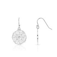 Boucles d'oreilles argent 925