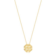 Collier plaqué or 43 à 46 cm