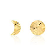 Boucles d'oreilles plaqué or