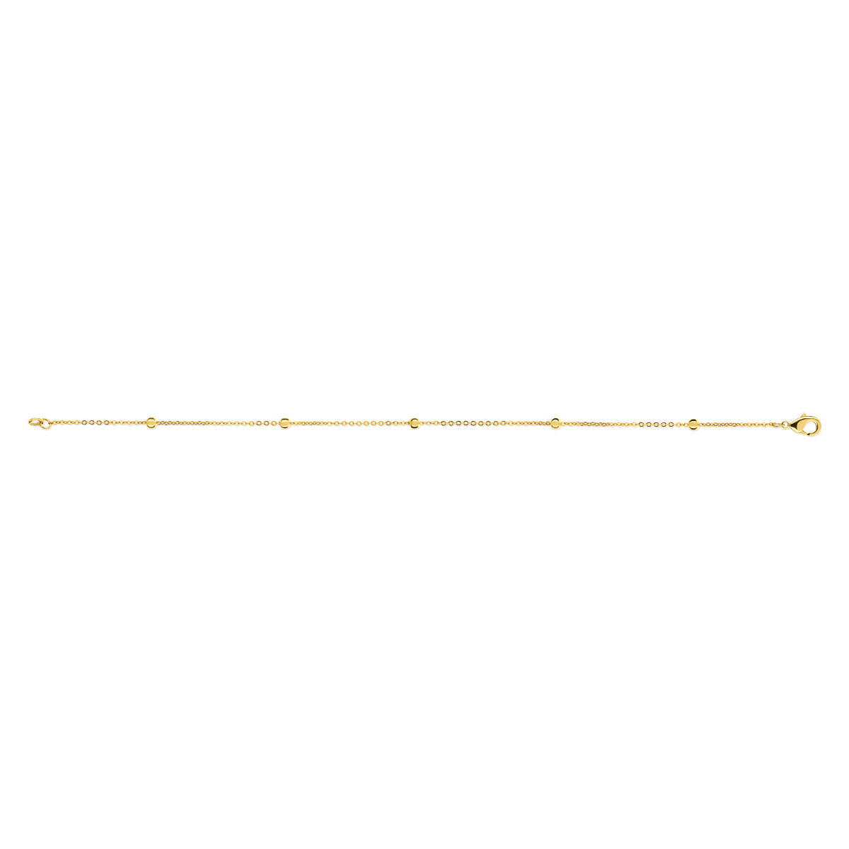 Bracelet plaqué or - vue VD1