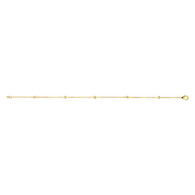 Bracelet plaqué or - vue VD1