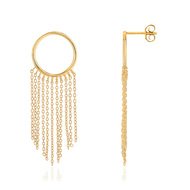 Boucles d'oreilles plaqué or