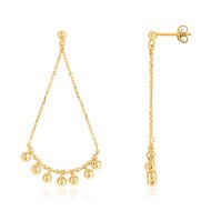 Boucles d'oreilles plaqué or