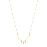 Collier plaqué or 45 cm