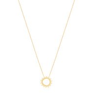 Collier plaqué or 45 cm