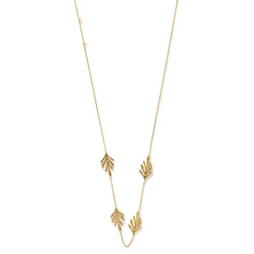Collier plaqué or 45 cm