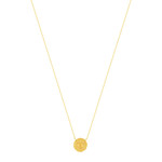 Collier plaqué or fantaisie 45 cm - vue 2