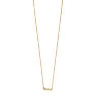 Collier plaqué or fantaisie 45 cm