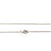 Collier or 750 jaune saphir et diamant - vue V3