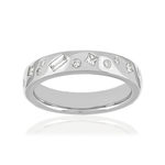Alliance or blanc diamants - vue 1