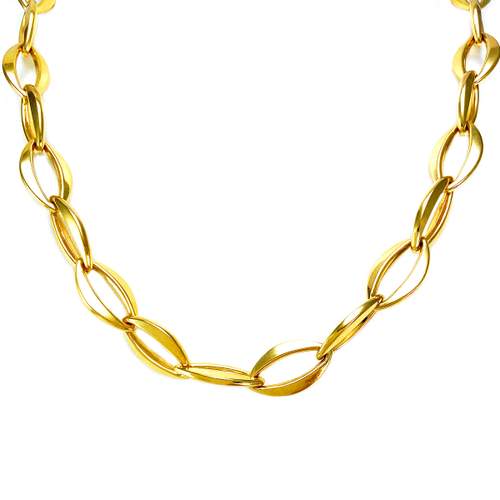 Collier or 750 jaune