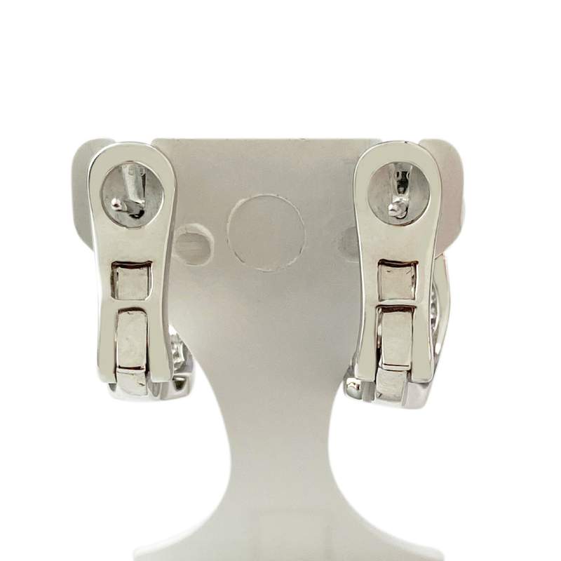 Creoles or 750 blanc diamant - vue 3