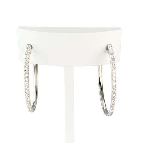 Creoolse goud 750 witte diamant