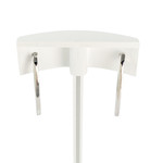 Creoles or 750 blanc diamant - vue 3