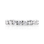 Alliance argent 925 tour complet zirconias - vue 3