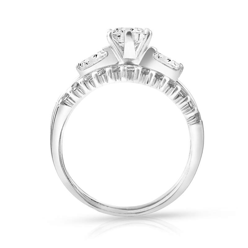 3 bagues argent 925 zirconias - vue 2