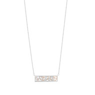 Collier Vesontio 2 ors 750 diamant
