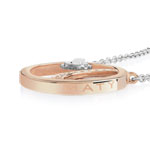 Collier Vesontio 2 ors 750 diamant - vue D1