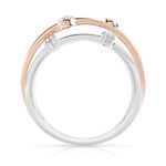 Bague 2 ors 750 diamant - vue 2