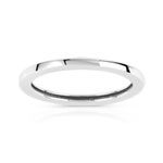 Bague or 750 blanc - vue 1