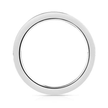 Bague or 750 blanc