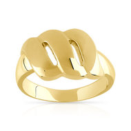 Bague or 375 jaune