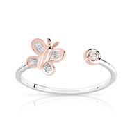 Bague 2 ors 375 diamant