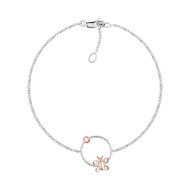 Bracelet 2 ors 375 diamant