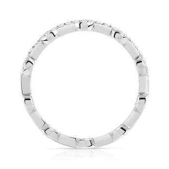 375 white gold diamond ring