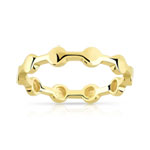 Bague or 375 jaune - vue 1