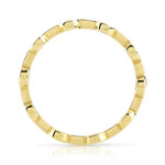 Bague or 375 jaune - vue 2
