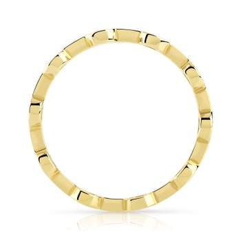 Bague or 375 jaune
