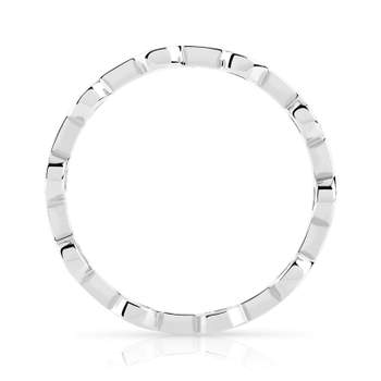 375 white gold ring