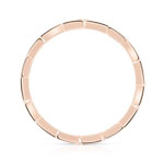 Bague or 375 rose - vue 2