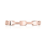 Bague or 375 rose - vue 3