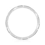 Bague or 375 blanc - vue 2