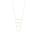Collier or 375 jaune - vue 1