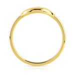 Bague or 375 jaune - vue 2