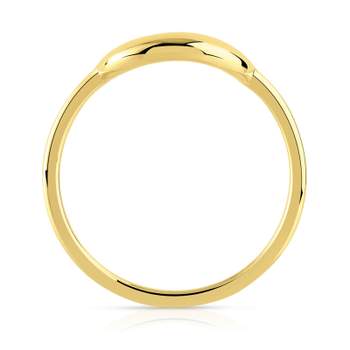 Bague or 375 jaune