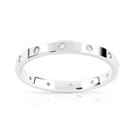 Alliance or 375 blanc diamant - vue 1