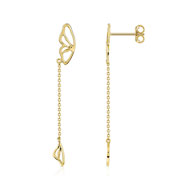 Boucles d'oreilles or 375 jaune